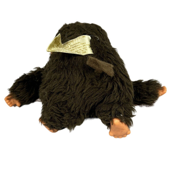 Vintage 1970s Russ Nobby Stuffed Thumb Sucking Ape Monkey Gorilla beanbag plush - Picture 3 of 5